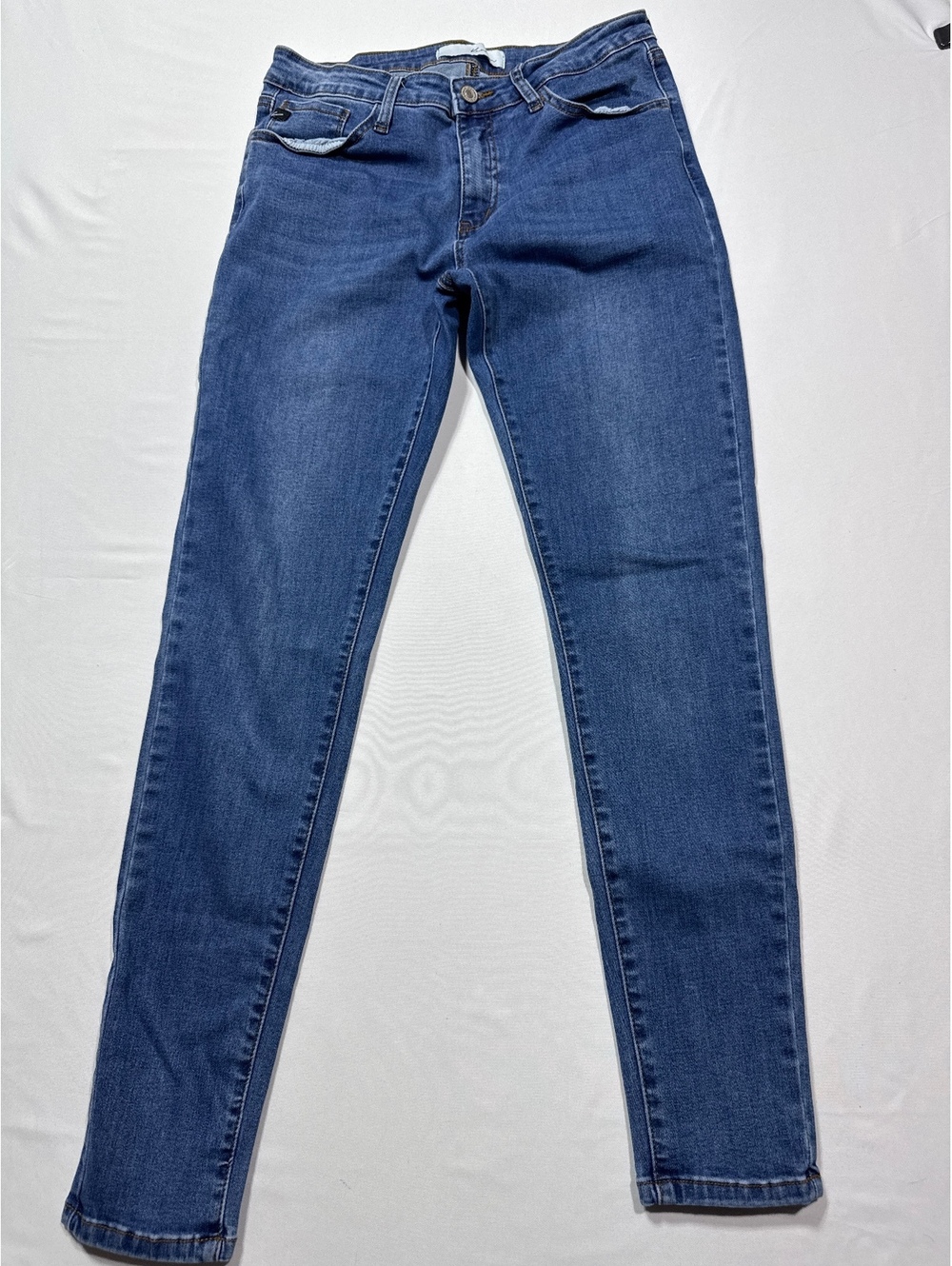 KanCan Classic Skinny Blue Jeans with Perfect Stretch